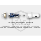 Bluetooth 4.0 Hi-Fi Bluetooth Rapid charging FM Transmitter Car Charger