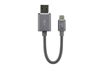 2 in 1 MFI Flash Memory Drive Charging Cable - (USA Only)