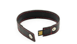 USB Flash 16GB Leather Wrist Band