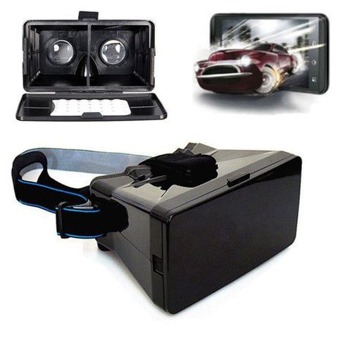 Accessories - 3D Video Glasses Head Mount Plastic Virtual Reality Headset