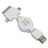 Accessories - 3IN1 Multi-function Retractable Charger Cable
