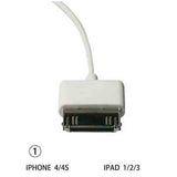 Accessories - 4 In 1 2.0 Micro USB Date Sync Charging Cable 30CM