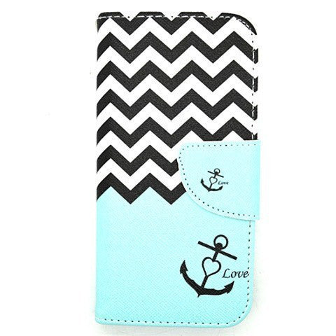 Accessories - Anchor Card Slots Leather Case For IPhone 6