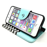 Accessories - Anchor Card Slots Leather Case For IPhone 6