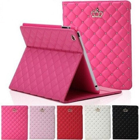Accessories - Crown Leather Case For IPad Air