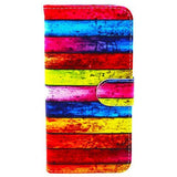 Accessories - Rainbow Stripe Leather Case For IPhone 6 Plus