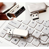 Accessories - Swivel Metal KeyChain USB Flash Drive 16GB