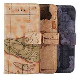 Accessories - World Map IPhone 6 4.7 Inch Wallet Case