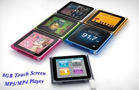 Electronics - Touch Screen 8GB MP3/MP4 Player